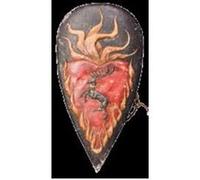 GAME OF THRONES - Réplique Broche Bouclier Stannis 5.5cm ! G