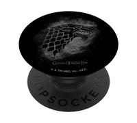 Game of Thrones Stark Sprayed Outline Sigil PopSockets PopGrip Adhésif
