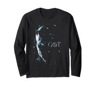 Game of Thrones White Walker Snow Portrait Manche Longue