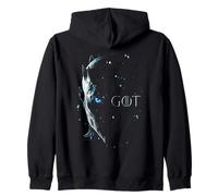Game of Thrones White Walker Snow Portrait Sweat à Capuche