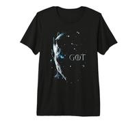 Game of Thrones White Walker Snow Portrait T-Shirt Haut de Gamme
