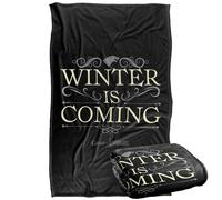 Game of Thrones Winter is Coming Scroll Plaid Ultra Doux au Toucher Soyeux - 91 x 147 cm