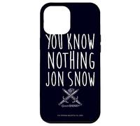 Game of Thrones You Know Nothing Coque pour iPhone 12 Pro Max