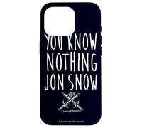 Game of Thrones You Know Nothing Coque pour iPhone 16 Pro