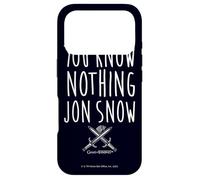 Game of Thrones You Know Nothing Coque pour iPhone 17 Pro