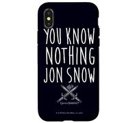 Game of Thrones You Know Nothing Coque pour iPhone X/XS