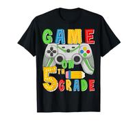 Game on Fifth Grade Back to School Gamer 5e année garçons Enfants T-Shirt