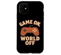 Game on, World Off - Manette de Jeu Coque pour iPhone 11