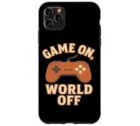 Game on, World Off - Manette de Jeu Coque pour iPhone 11 Pro Max