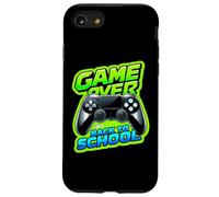 Game Over Back to School Boys Gamer Gaming First Day Funny Coque pour iPhone SE (2020) / 7/8
