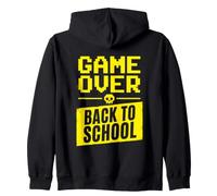 Game Over - Back to School Funny Gamer Sweat à Capuche