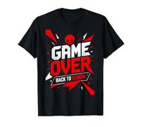 Game Over - Back to School Funny Gamer T-Shirt