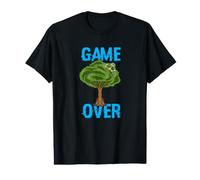 Game Over - Drone coincé dans Un Arbre - Drôle de Pilote de T-Shirt Graphique avec Valeur
