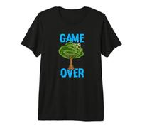 Game Over - Drone coincé dans Un Arbre - Drôle de Pilote de T-Shirt Haut de Gamme