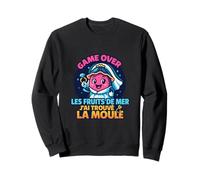 Game Over EVG - Cadeau Humour Mariage Drôle Sweatshirt