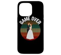 Game Over Groom to Be Funny Wedding Bachelor Party Coque pour iPhone 14 Pro Max
