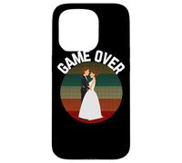 Game Over Groom to Be Funny Wedding Bachelor Party Coque pour iPhone 15 Pro