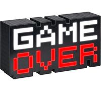 Game Over Lampe Noir/Transparent, Imprimé, 100% Plastique Dans Un Coffret Cadeau Pp5016tx 7 X 3 X 16 Cm