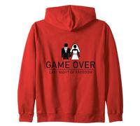 Game Over Last Night of Freedom, Enterrement de Vie de garçon, JGA Sweat à Capuche