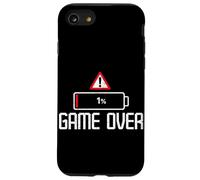 Game Over Low Battery Funny Gamer Gaming Blague Humour Game Coque pour iPhone SE (2020) / 7/8
