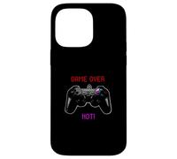 Game Over Manette de Jeu Vintage 8 Bits Coque pour iPhone 14 Pro Max