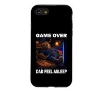 Game Over Ours Gamer drôle Jeu vidéo Sommeil T-Shirt Coque pour iPhone SE (2020) / 7/8