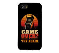 Game Over Try Again Retro Arcade Gamer Coque pour iPhone SE (2020) / 7/8