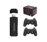 Game stick X2 GD10 et console de jeu avec deux manettes sans fil,Carte TF 64G 37000 jeux 3D 4K 64G