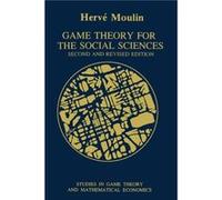 Game Theory for the Social Sciences by Herve Moulin Herve Moulin (Auteur)