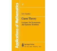 Game Theory: Lectures for Economists and Systems Scientists