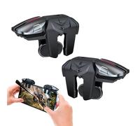 Game Trigger - Contrôleur 1,1 pouces Mobile ABS | Six doigts antidérapants - Visez, tirez et déplacez simultanément, idéal pour les jeux de tir sur smartphone.