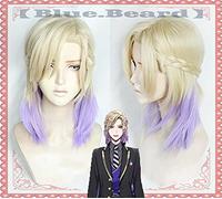 Game Twisted Wonderland Cosplay Vil Schoenheit Wigs Snow White Queen Cosplay Wig Light Purple Braids Synthetic Hair Wig