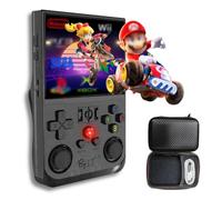 GameBox | Console de Jeu Portable +18 000 Jeux-Écran Haute résolution Full HD, mémoire 128 Go Extensible,Licence Linux 2.0,WiFi, Multiplayer + 4 Rear Triggers R1/L1 R2/L2,Prise Jack + Speakers