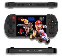 GameBox V2 | Console de Jeu Portable +15 000 Jeux-Écran Haute résolution Full HD 4" + mémoire 128 Go Extensible,Licence Linux 2.0,WiFi, Multiplayer + 4 Rear Triggers R1/L1 R2/L2,Prise Jack + Speakers
