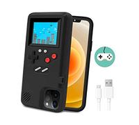 Gameboy Coque de protection rétro pour iPhone 11 avec 36 petits jeux Écran couleur