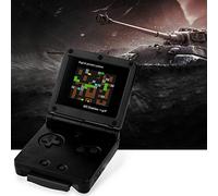 Gameboy Retro Jeu Vidéo GB Station Console de Jeu Portable Built-in 50 Jeux Classiques Cadeaux d'anniversaire Enfants Noël Tetris Pas Cher Zero Ecran Classic Mini (Noir)