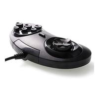 GAMEEVERYWHERE Support pour Manette de Jeu Genesis/MD2 Y1301 USB 6 Boutons pour Manette de Jeu PC Mac Mega Drive