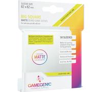 Gamegenic - 50 sleeves Matte Lime 82x82 Big Square - Jeux de société - Jeux de cartes - Accessoires et fournitures pour jeux de société - Matériel de protection - Protection pour cartes à jouer