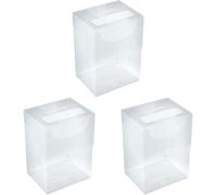 Gamegenic 80-Card Deck Holder, Clear (Lot de 3)