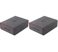 Gamegenic Asmodee Token Keep Gray-Red - Jeux de société - Cartes à Jouer et à Collectionner - Accessoires et Protection (Lot de 2)