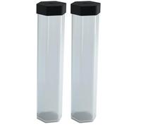 Gamegenic Asmodee Tube pour Tapis de Jeu Transparent - Jeux de société - Cartes à Jouer et à Collectionner - Accessoires et Protection (Lot de 2)