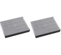 Gamegenic Asmodee Unit Jeton Silo - Noir | Accessoire (Lot de 2)