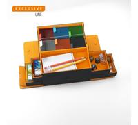 GAMEGENIC Cards' Games' Lair 600 + Convertible Noir Orange Magic Pokemon