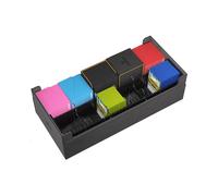 Gamegenic Cards' Rail 500 Plus Deck Box 4 Removable Acrylic Dividers Included