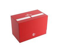 Gamegenic - Double Deck Holder 200+ XL Red - Jeux de société - Jeux de Cartes - Accessoires et Fournitures pour Jeux de société - Matériel de Protection