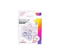 Gamegenic - Embraced Series - Polar Bear - RPG Dice Set - Set of 7 Dice Role Playing (JDR) - Board Games - Card Games - Dice Games - Accessories and Supplies for Board Games