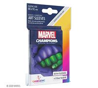 Gamegenic, Fantasy Flight Games - Marvel Champions : Official Art Sleeves: Spider Man - Jeu de Cartes, 66 x 91 mm