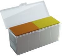 Gamegenic Fourtress 320-Card Deck Holder, Clear, Blanc