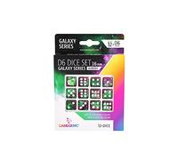 Gamegenic - Galaxy Series - Aurore - Set of 12 Dice 6-16 mm - Board Games - Card Games - Dice Games - Accessories and Supplies for Board Games