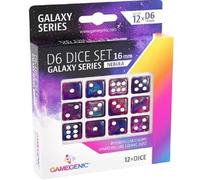 Gamegenic - Galaxy Series - Nébuleuse - Set of 12 Dice 6-16 mm - Board Games - Card Games - Dice Games - Accessories and Supplies for Board Games